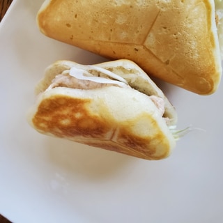 ツナマヨキャベツのピタパン風